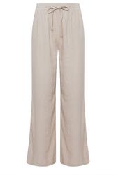 M&Co Natural Brown Wide Leg Linen Trousers | M&Co 6