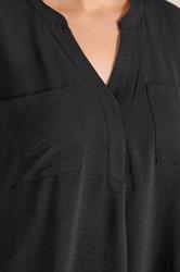 EVANS Plus Size 2 Pack Black And White Utility Shirts | Evans 6