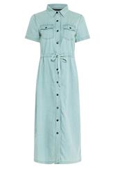M&Co Blue Denim Midi Shirt Dress | M&Co 6