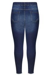 LTS Tall Indigo Blue Stretch JENNY Jeggings – Search By Inseam
