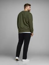 JACK & JONES Black Original Straight Leg Jeans | BadRhino 4