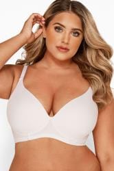 White Non-Wired T-Shirt Bra | Sizes 34C 