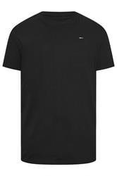 BadRhino Big & Tall zwart T-shirt van zware kwaliteit