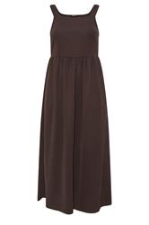 LIMITED COLLECTION Curve Chocolate Brown Maxi Dress