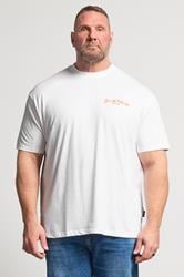 BadRhino Big & Tall White Tiger Graphic T-Shirt | BadRhino 1