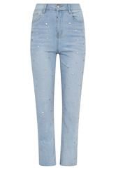 STAR Light Blue Embellished Detail Jeans | StarByJM 5