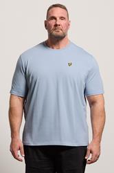 LYLE & SCOTT Big & Tall Bubble Blue Core T-Shirt | BadRhino 3