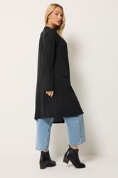 M&Co Black Long Sleeve Open Front Cardigan | M&Co 2