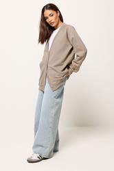 PixieGirl Petite Women's Natural Brown Cardigan | PixieGirl 1
