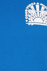 BadRhino Big & Tall Blue 'Good Vibes High Tides' Vest Top | BadRhino 9