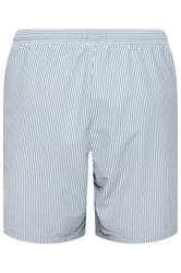 BadRhino Big & Tall Blue Stripe Seersucker Swim Shorts | BadRhino 7