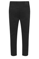 KAM Big & Tall Black Chino Trousers | BadRhino 4