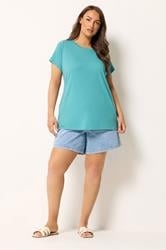 YOURS 5 PACK Plus Size Pink & Orange Core T-Shirts | Yours Clothing 7