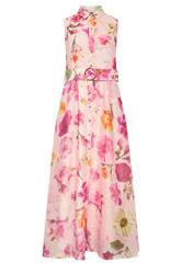 STAR Pink Floral Sleeveless Shirt Dress | StarByJM 5