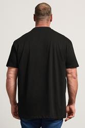 BadRhino Big & Tall Black Extra Long Iron Maiden Graphic T-Shirt | BadRhino 2