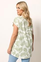YOURSET 3 PACK Plus Size Green Palm Leaf & Zebra T-Shirts | Yours Clothing 7