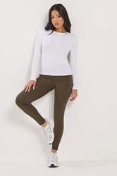 PixieGirl Petite 2 PACK Women's Chocolate Brown & Black Leggings | PixieGirl 1