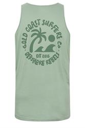 BadRhino Big & Tall Green Graphic Vest Top 8