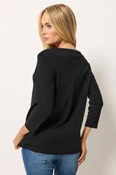 M&Co 2 PACK Black & White Cotton Tops | M&Co  6