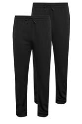 BadRhino Big & Tall Black 2 Pack Essential Joggers | BadRhino 6