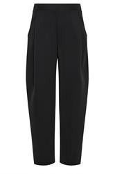 LTS Tall Women's Black Barrel Leg Trousers | Long Tall Sally 5