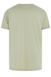 KAM Big & Tall Sage Green Bulldog Graphic T-Shirt | BadRhino 2