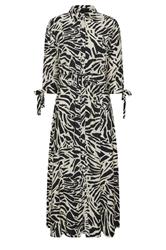 STAR Black Printed Shirt Dress | StarByJM 1