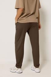 PixieGirl Petite Women's Chocolate Brown Harem Trousers | PixieGirl 4
