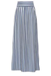LTS Tall Women's Blue Stripe Maxi Skirt | Long Tall Sally 5