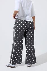 LIMITED COLLECTION Plus Size Black Polka Dot Side Stripe Trousers | Yours Clothing 4