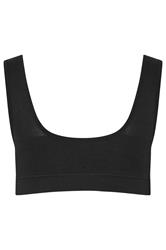 YOURS Plus Size Black Seamless Bra | Yours Clothing 6