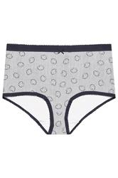 YOURSET 5 PACK Plus Size Blue Seaside Full Briefs | Yours Clothing 6