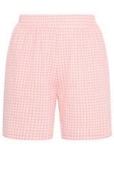 LIMITED COLLECTION Plus Size Pink Gingham Jersey Shorts | Yours Clothing 5