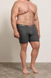 KAM 3 PACK Navy Blue & Grey Assorted Boxers | BadRhino 2