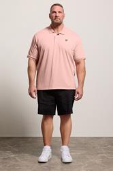 LYLE & SCOTT Big & Tall Grapefruit Pink Core Polo Shirt | BadRhino 3