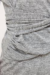 PixieGirl Petite Women's Set Grey Marl Wrap Top & Wide Leg Trousers | PixieGirl 6