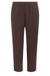 M&Co Petite Chocolate Brown Hareem Trousers | M&Co 5