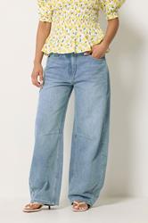 PixieGirl Petite Women's Light Blue Balloon Jeans | PixieGirl 1