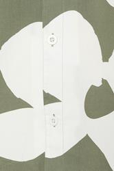 BadRhino Big & Tall Green Flower Poplin Shirt | BadRhino 7
