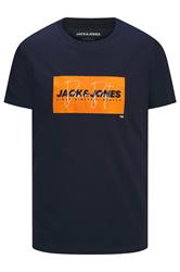 JACK & JONES Big & Tall T-shirt bleu marine à logo graphique