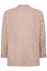 BadRhino Tailoring Big & Tall Rust Orange Linen Blazer | BadRhino 7