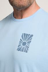 BadRhino Big & Tall Light Blue Sun Graphic Vest Top | BadRhino 5