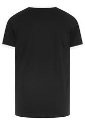 BadRhino Big & Tall Black Ringer T-Shirt | BadRhino 6