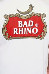 BadRhino Big & Tall White Beer Graphic T-Shirt | BadRhino 5