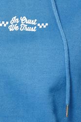 PixieGirl Petite Women's Blue Back Graphic Hoodie | PixieGirl 4