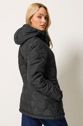 M&Co Black Quilted Jacket | M&Co 2