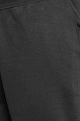 D555 Big & Tall Black Cuffed Joggers | BadRhino  6
