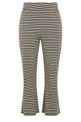 LIMITED COLLECITON Plus Size Brown Striped Wide Leg Trousers | Yours Clothing 5