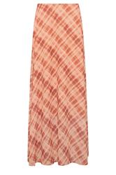 LTS Tall Women's Pink & Orange Abstract Check Maxi Skirt | Long Tall Sally 6