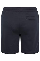 BadRhino Big & Tall Navy Blue Jogger Shorts | BadRhino 6